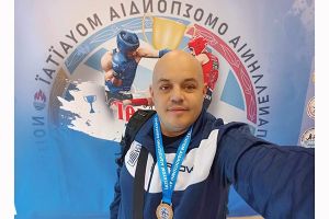 «Χρυσός» ο Αναστάσιος Μουτσάκης του «Άθλου» Κιλκίς στο πανελλήνιο κύπελλο Muay Thai στην Αθήνα