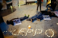 Διαδήλωση στη Θεσσαλονίκη για την κατάσταση στο Χαλέπι
