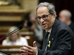 Εξελέγη «η μαριονέτα του Πουιτζντεμόν» πρόεδρος της Καταλωνίας