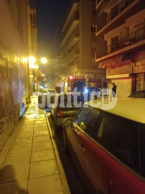 Θεσσαλονίκη: Ξέσπασε Φωτιά σε κάδο απορριμμάτων στο Φάληρο