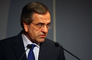 Σαμαράς: Προχωρούμε πάντα με κριτήριο πατρίδα, θρησκεία, έθνος