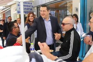 Επίσκεψη Απόστολου Τζιτζικώστα στην πόλη του Κιλκίς