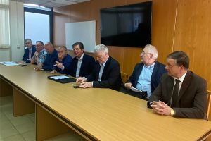 Σύσκεψη για την αναβάθμιση του συνοριακού σταθμού Ευζώνων