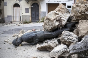 Νέος σεισμός 4,8 βαθμών ανησύχησε την ήδη πληγείσα κεντρική Ιταλία