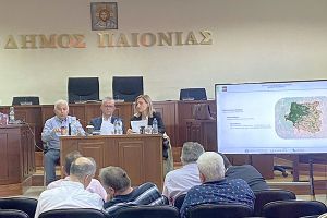 Ενημερωτική συνάντηση για το Τοπικό Πολεοδομικό Σχέδιο Παιονίας