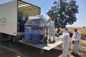 Καθαρή και ασφαλής η περιοχή του Λεβεντοχωρίου μετά την παρέμβαση απομάκρυνσης των επικίνδυνων αποβλήτων