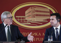 Γιούνκερ: Δεν ήρθα στα Σκόπια για να ανακοινώσω οριστική ημερομηνία ένταξης