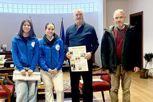 Παρουσίαση της μαθητικής εφημερίδας «ΦΥΣΙΚΑ» στον Αντιπεριφερειάρχη Κιλκίς Ανδρέα Βεργίδη