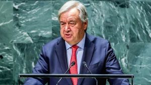 Καταδίκη Γκουτέρες για τις επιθέσεις κατά αμάχων στην Ουκρανία