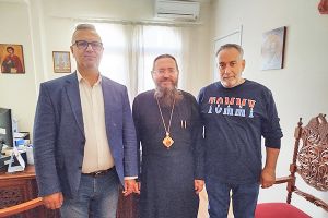 Επίσκεψη του προέδρου του Εργατικού Κέντρου Κιλκίς στον Κιλκισίου κ.κ. Βαρθολομαίο