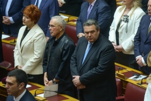 Καμμένος: Θα επιμείνουμε στις κόκκινες γραμμές