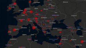 Ο χάρτης της πανδημίας: 14.076 θάνατοι σε όλο τον κόσμο-339.259 επιβεβαιωμένα κρούσματα