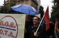 Στάση εργασίας και συγκέντρωση της ΠΟΕ - ΟΤΑ στο υπ. Εσωτερικών