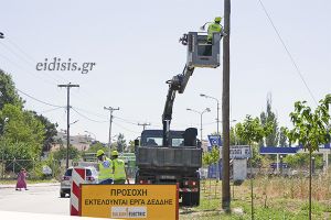 Ξεκίνησε το μεγάλο έργο αλλαγής του δημοτικού οδοφωτισμού στο Κιλκίς με λαμπτήρες Led