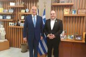 Συνάντηση Υπουργού Εθνικής Άμυνας Νίκου Δένδια με τον Δήμαρχο Κιλκίς