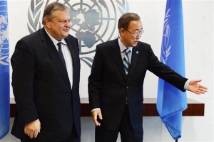 Βενιζέλος: Παρουσίασε τις ελληνικές θέσεις για το Κυπριακό στη Νέα Υόρκη