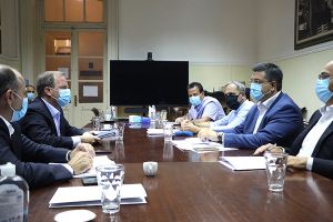 Σύσκεψη Απ. Τζιτζικώστα με Κ. Καραμανλή για τις υποδομές στην Κ. Μακεδονία