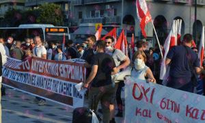 Θεσσαλονίκη: Πορεία ενάντια στο νομοσχέδιο για το 8ωρο (pics &amp; vids)