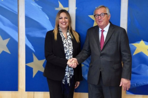 Γεννηματά-Γιούνκερ συζήτησαν για την ελληνική οικονομία