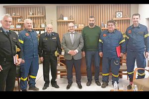 Επίσκεψη Διοικητή Πυροσβεστικής Διοίκησης Κ. Μακεδονίας στον Δήμαρχο Κιλκίς – Επί τάπητος και ο νέος κανονισμός πυροπροστασίας ακινήτων