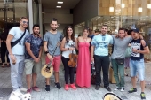 Μάγεψε την Ερμού η 14χρονη Πόντια βιολίστρια  Μαριλένα Μιχαΐλοβιτς