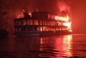 Μπαγκλαντές: Τραγωδία με 32 νεκρούς-Πυρκαγιά πάνω σε πλοίο (vid)