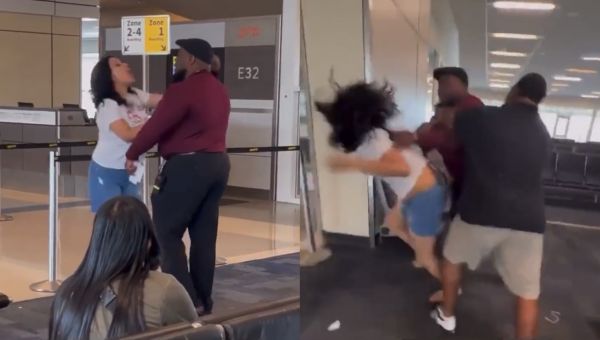 Απίστευτο περιστατικό στο αεροδρόμιο του Ντάλας: Επιβάτιδα χαστουκίζει υπάλληλο και αυτός της ρίχνει μπουνιά