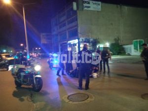 EKTAKTO – Θεσσαλονίκη: Σοβαρό τροχαίο – Τραυματισμένος ένας αστυνομικός (vid&amp;pics)