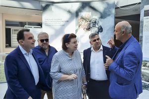 Την υπουργό Πολιτισμού Λίνα Μενδώνη ενημέρωσε ο αντιπεριφερειάρχης Κιλκίς Ανδρέας Βεργίδης