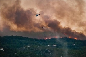 «Καλύτερη η εικόνα» από την πυρκαγιά στη Σάμο