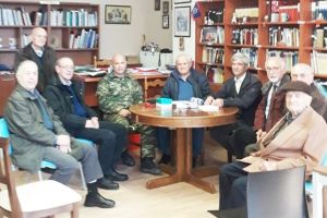 Οι συνταξιούχοι δημόσιοι υπάλληλοι του Κιλκίς συγχαίρουν τον Ταξίαρχο Β. Παπαδόπουλο