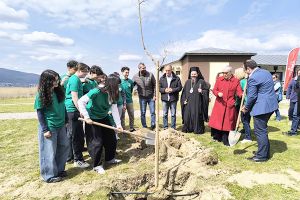 Το 2ο Πειραματικό ΓΕΛ Κιλκίς συμμετείχε στην Δενδροφύτευση στο Μουσείο της Δοϊράνης