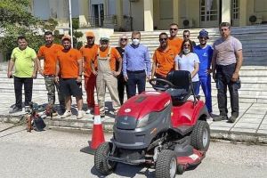 Κυνηγοί του Κιλκίς και της Θεσσαλονίκης καθάρισαν τον αύλειο χώρο του Νοσοκομείου Κιλκίς