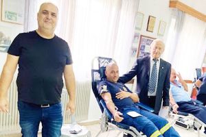 Με απόλυτη επιτυχία πραγματοποιήθηκε η εθελοντική αιμοδοσία των "Ακριτών" Πολυκάστρου