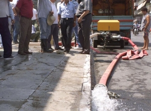 Χωρίς νερό τα Χανιά λόγω βλάβης σε κεντρικό αγωγό