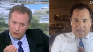 Γεωργιάδης: Πενταπλασιάζεται η παραγωγή αντισηπτικών στην Ελλάδα- 1 εκατ. τεμάχια την ημέρα