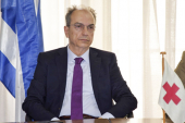 Ο πρόεδρος του Ερυθρού Σταυρού στο Κιλκίς