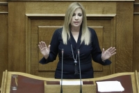 Φώφη Γεννηματά: «Η κυβέρνηση έπληξε τους πιο αδύναμους»