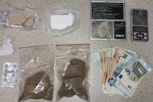 Συνελήφθησαν 4 άτομα με 350 γραμ. κοκαΐνης και ηρωίνης