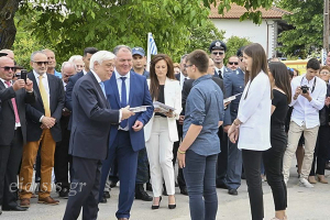 Βράβευση μαθητών της Παιονίας από τον Πρόεδρο της Δημοκρατίας