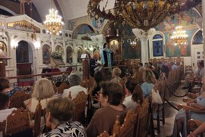 Λαμπρός εορτασμός στον Ιερό Ναό Κοιμήσεως της Θεοτόκου στο Πεδινό Κιλκίς