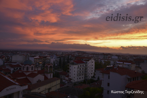 Μαγευτικό δειλινό στο Κιλκίς