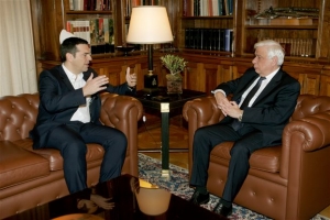 Στο Προεδρικό το απόγευμα ο Αλέξης Τσίπρας