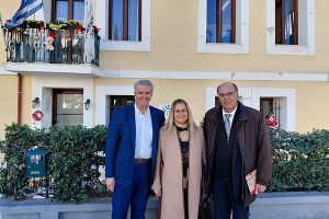 Επίσκεψη του του Προέδρου του Περιφερειακού Συμβουλίου Βενιαμίν Καρακωστάνογλου στο Κέντρο Κοινωνικής Στήριξης Κιλκίς