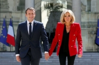 Η Μπριζίτ Μακρόν στην Αθήνα