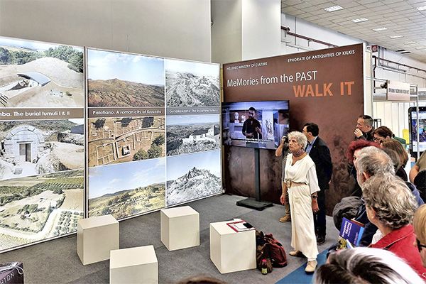 Εντυπωσίασε η Εφορεία Αρχαιοτήτων Κιλκίς στη Διεθνή Έκθεση Τουρισμού PHILOXENIA