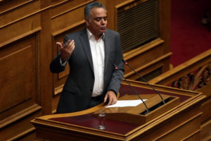Σφοδρή αντιπαράθεση Σκουρλέτη - Γεωργιάδη για τον «Κλεισθένη Ι»