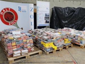 Kοκαΐνη αξίας... 800 εκατ. ευρώ έπεσε στα χέρια των τελωνείων του Αμβούργου