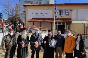 Σε σχολεία και σε οικογένειες του Κιλκίς η «Αποστολή» της Αρχιεπισκοπής