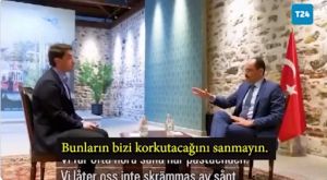 Ιμπραήμ Καλίν σε Σουηδό δημοσιογράφο: «Είναι γελοίες ερωτήσεις. Μπορείτε να σταματήσετε;»